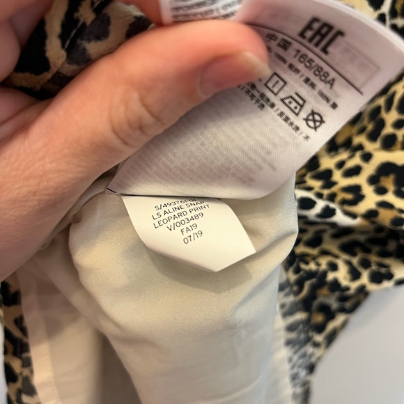 Gap leopard print mini dress - Picture 3 of 9